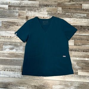 Dark green Medium Fig scrub set